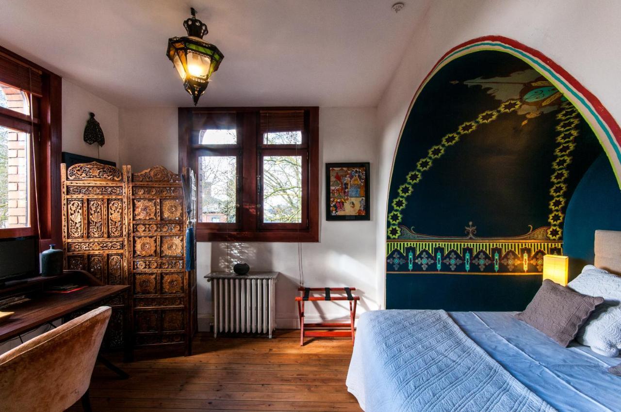 Chambres D'Hotes La Maison Du Sart ヴィルヌーヴ＝ダスク エクステリア 写真